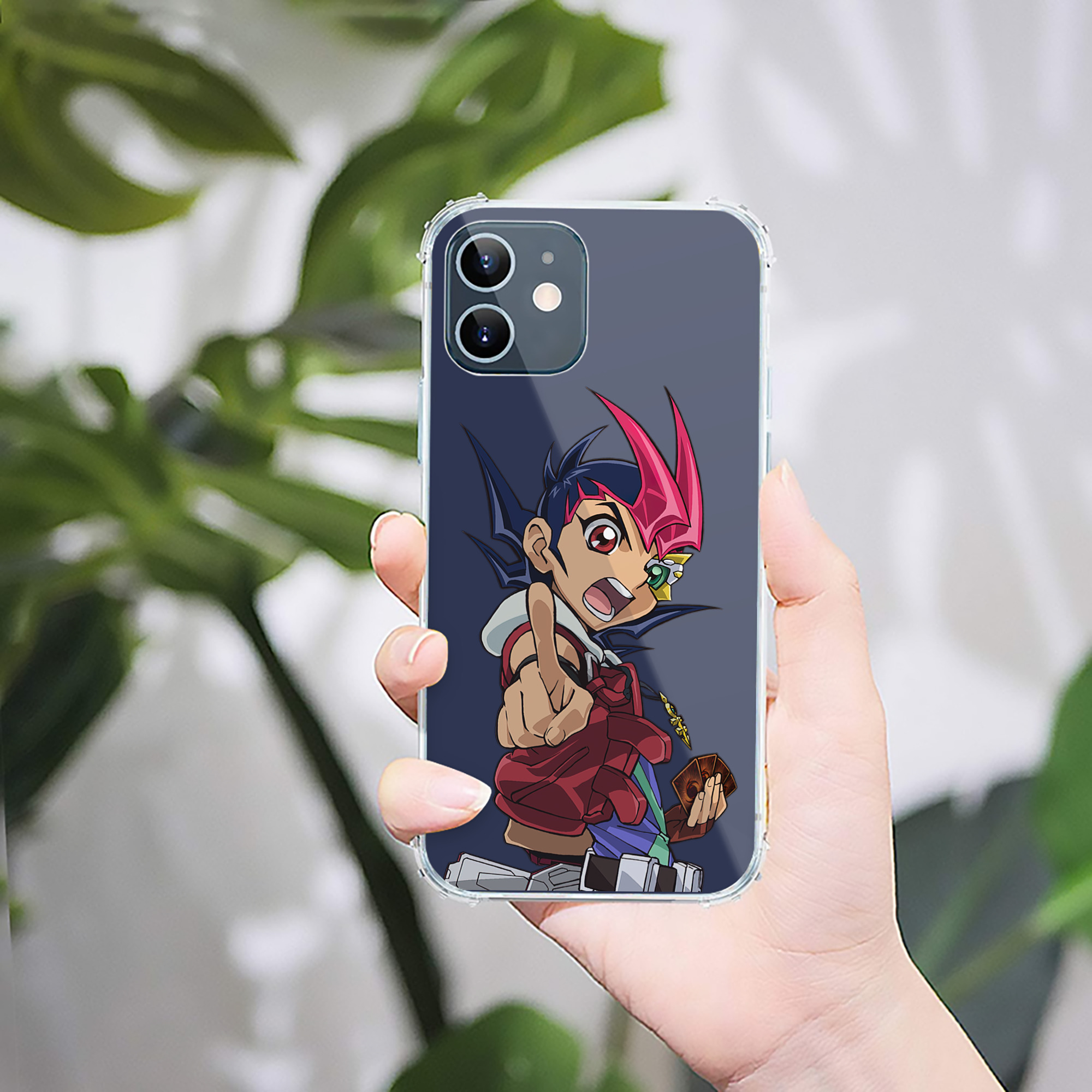 （画像用） 遊☆戯☆王 Yu-Gi-Oh! 【iPhone 12シリーズ対応】透明スマホケース（クリアソフトケース）
